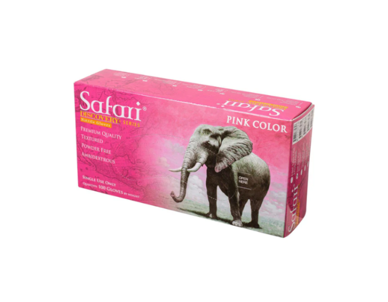 כפפות ספארי ורוד